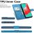Case Flower Book Samsung A536 A53 5G blue