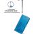 Case Flower Book Samsung A037 A03s dark blue