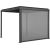 Roll-up screen for gazebo MIRADOR-80/88 3m, grey