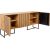 Комод HAMPTON 160x40xH80см, меламин с узором дуба