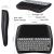 Беспроводная мини-клавиатура Fusion D8 для ПК | PS4 | Xbox | Смарт ТВ | Android + тачпад черный (с RGB-подсветкой)