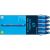 Lodīšu pildspalva SCHNEIDER SLIDER MEMO XB 1.4mm zils korpuss zila tinte