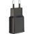 Wall charger XO L92D, 1x USB, 18W, QC 3.0 (black)