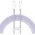 USB-C to Lightning cable Baseus Dynamic 2 Series 20W 2m (purple)