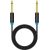 6.35mm TS Male to Male Audio Cable 3m Vention BAABI (black)