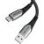 USB 2.0 A to Micro-B 3A cable 3m Vention COAHI gray