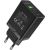 Wall charger EU USB-A(18W), USB-C(20W) Vention FBBB0-EU, 2.4A, PD3.0 (black)