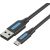 USB 2.0 A to Micro-B 3A cable 0.5m Vention COLBD black