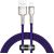 USB cable for Lightning Baseus Cafule, 2.4A, 1m (purple)