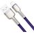 USB cable for Lightning Baseus Cafule, 2.4A, 1m (purple)