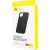 Phone Case for iPhone 15 Plus Baseus Fauxther Series (Black)