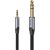 3.5mm TRS Male to 6.35mm Male Audio Cable 1m Vention BAUHF Gray