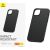 Phone Case for iPhone 15 Pro Baseus Fauxther Series (Black)