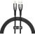 USB cable for Lightning Baseus Glimmer Series, 2.4A, 1m (Black)