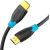 Cable HDMI Vention AACBF 1m (black)  Кабель HDMI