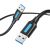 USB 3.0 cable Vention CONBG 1.5m Black PVC