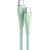 USB-C 2.0 to USB-C 5A Cable Vention TAWGG 1.5m Light Green Silicone