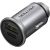 Dual Port Car Charger Vention FFBH0 USB A+C(18/20) Gray