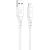 USB to Lightning cable Vipfan Colorful X12, 3A, 1m (white)