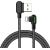 Angle USB Lightning Cable Mcdodo CA-4674 LED, 0.5m (Black)