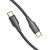 USB-C 2.0 to USB-C 3A Cable Vention TAUBH 2m Black LED