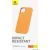 Phone Case for iPhone 15 ProMax Baseus Fauxther Series (Orange)