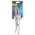 Long Nose Locking Pliers 9" Deli Tools EDL20015B (silver)