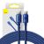 Baseus Crystal Shine cable USB-C to USB-C, 100W, 2m (blue)