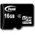TEAM GROUP Memory ( flash cards ) 16GB Micro SDHC Class 4 with Adapter