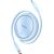 Cable USB-C to USB-C Baseus Free2Draw, PD, 100W, 1m (blue)