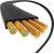 Cable USB-C to USB-C Baseus Free2Draw, PD, 100W, 1m (black)