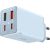 Baseus GAN6 Pro Fast Charger, 2xUSB-C + 2xUSB, 65W (blue)