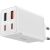 Baseus GAN6 Pro Fast Charger, 2xUSB-C + 2xUSB, 65W (white)