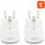 Smart plug WiFi Gosund SP111 3680W 16A, Tuya 2-pack