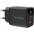 Wall charger GAN3 USB-A+C PD35W Choetech PD6052 (black)