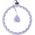 Vingrošanas aplis HHM14 HULA HOOP VIOLET MAGNETIC WITH WEIGHT + COUNTER HMS