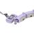 Vingrošanas aplis HHM14 HULA HOOP VIOLET MAGNETIC WITH WEIGHT + COUNTER HMS