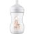 Philips Avent barošanas pudelīte Natural Response Giraffe 260 ml, lēnas plūsmas knupītis, 1m+ - SCY903/66