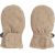 Lodger Mittens Folklore Fleece bērnu cimdiņi, Beige, 0-12m - MTF 630_0-12