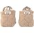 Lodger Slipper Folklore Fleece čībiņas, Beige, 6-12m - SL 630_6-12