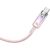 Quick Charge USB-C Baseus Flash, 6A,1m (Pink)