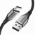 USB 2.0 A to USB-C 3A cable 0.5m Vention CODHD gray