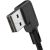 USB to USB-C cable, Mcdodo CA-7310, angled, 1.8m (black)