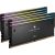 Corsair DDR5 - 64GB - 6000 - CL - 30 (2x 32 GB) dual kit, RAM (black, CMP64GX5M2B6000C30, Dominator Titanium, INTEL XMP)
