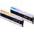 G.Skill DDR5 - 96GB - 6400 - CL - 32 (2x 48 GB) dual kit, RAM (white, F5-6400J3239F48GX2-TZ5RW, Trident Z5 RGB, INTEL XMP)