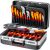 KNIPEX "Vision24" electric tool case, tool set (black, 20 pieces)