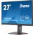 IIYAMA PROLITE XUB2792QSC-B5, LED monitor (68.5 cm (27 inches), black, QHD, USB-C, 75 Hz)