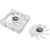 Thermaltake SWAFAN EX12 RGB PC Cooling Fan White TT Premium Edition, case fan (white, pack of 3, incl. controller)