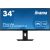 iiyama ProLite XUB3493WQSU-B5, LED monitor (86 cm (34 inch), black, QHD, 75 Hz, HDMI)