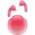 Earphones TWS Acefast T9, Bluetooth 5.3, IPX4 (pomelo red)